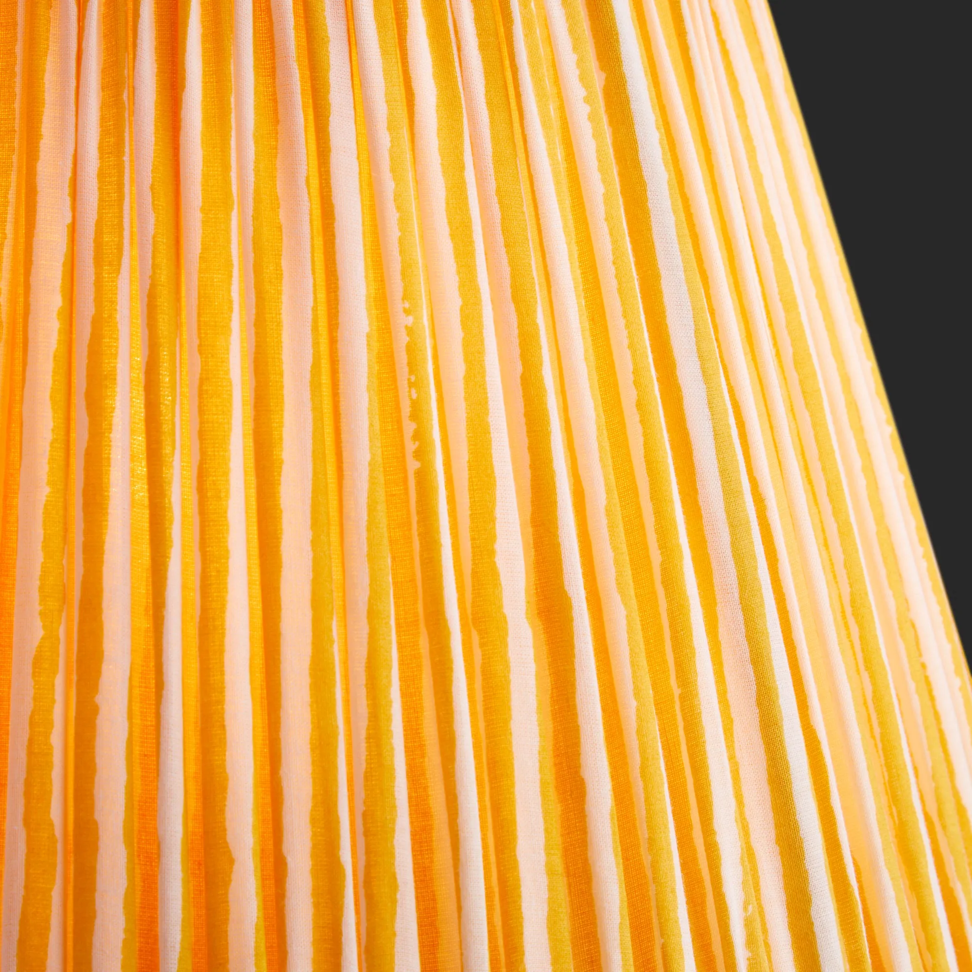 16cm empire shade in calendula chalk stripes