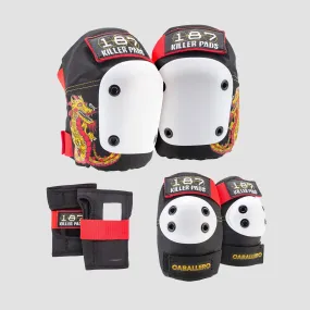 187 Killer Pad Set 6 Pack Steve Caballero Cab Dragon - Kids