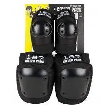 187 Killer Pads Combo Pack - Black