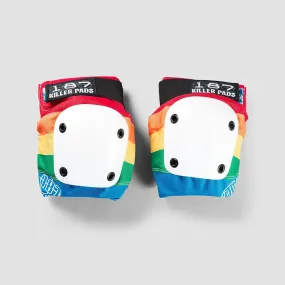 187 Killer Pads Slim Knee Pads Rainbow