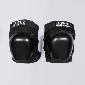 187 Pro Derby Knee Pads Black/Black