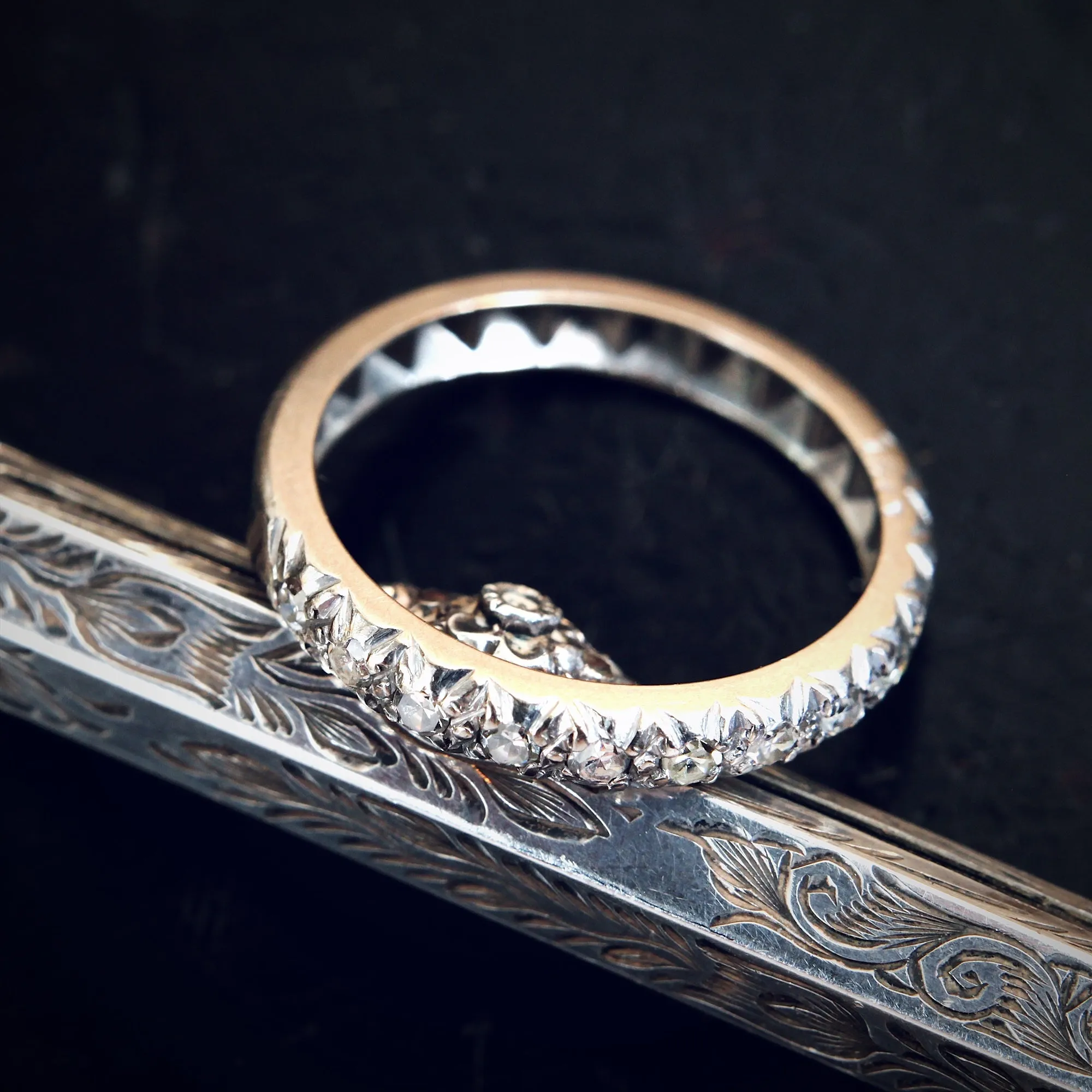 18ct White Gold Diamond Half Eternity Band