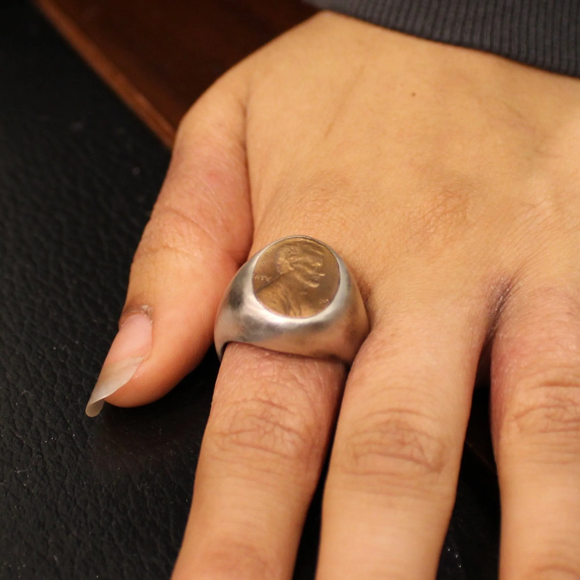 Abe Cameo Signet Ring