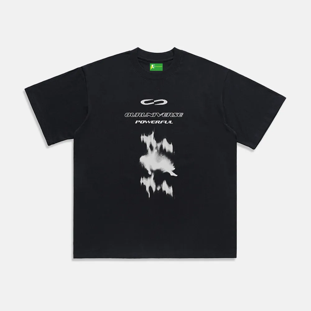 AG® FUTURE STRUCTURE Gravity Blurred Figure T-Shirt