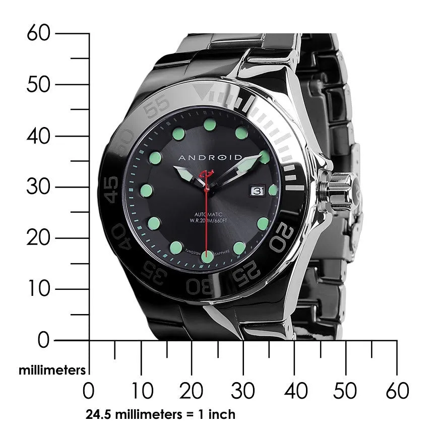 ANDROID Hercules Tungsten Automatic 48mm AD725AK