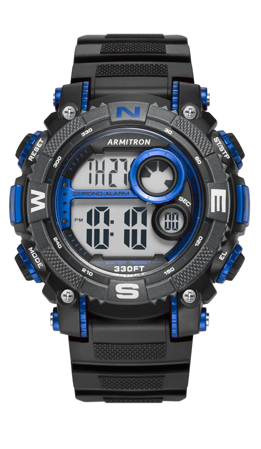 Armitron Chrono Pro™ | 53mm, Blue/Gray