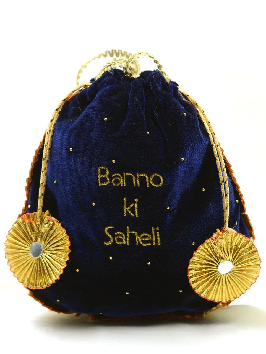 Banno ki Saheli Embroidered Gota-patti Potli