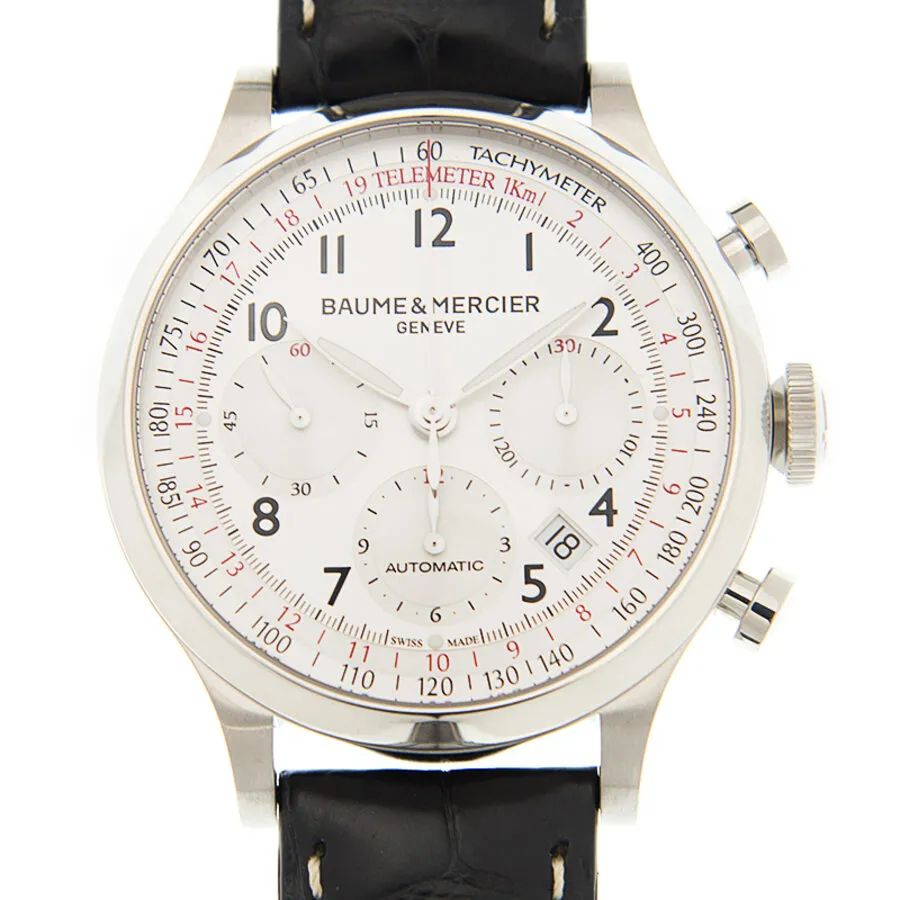 Baume et Mercier CAPELAND White Dial Unisex Watch M0A10046