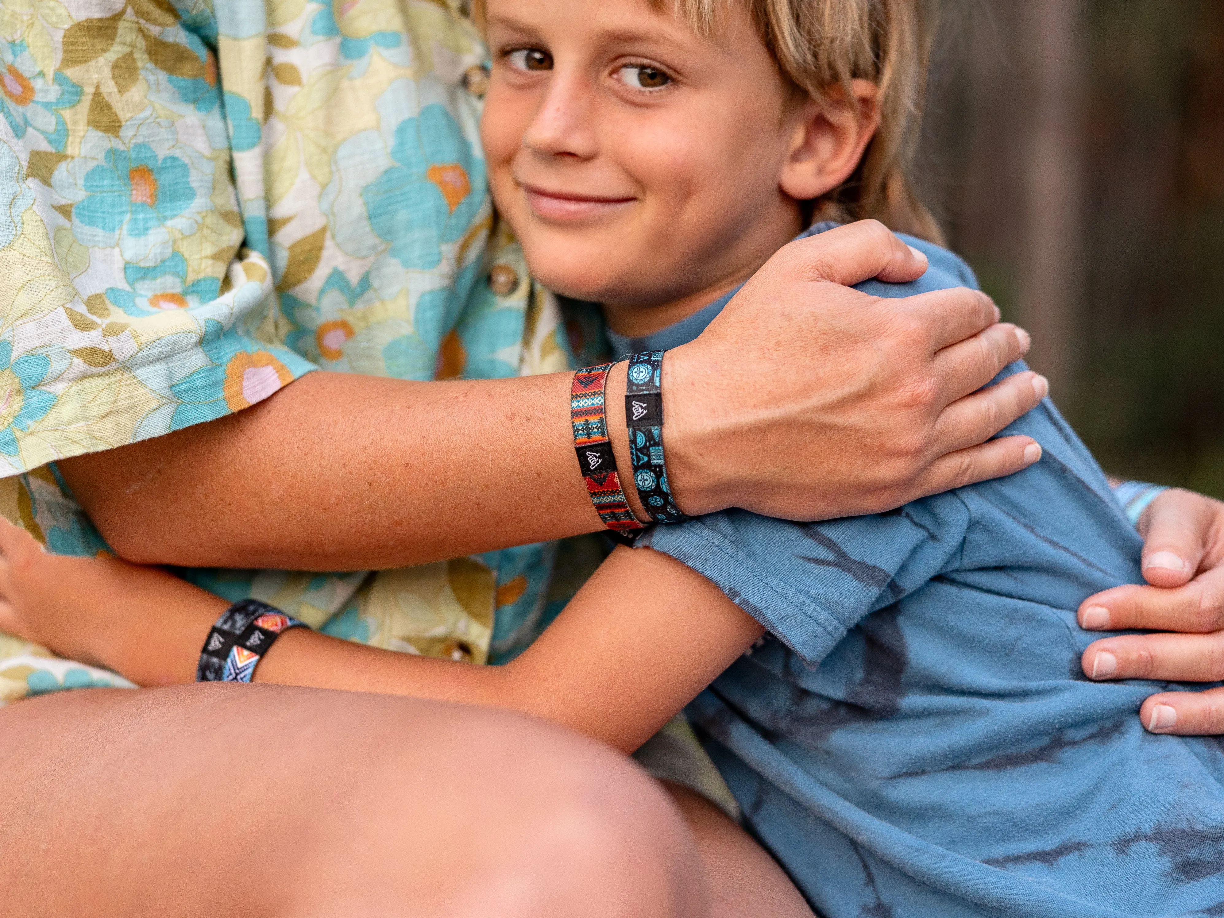 Caribbean Camo Wristband Bracelet