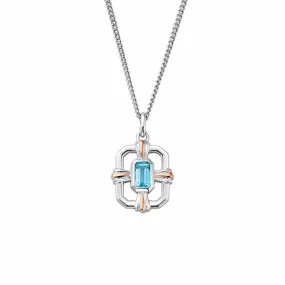 Clogau Sterling Silver & Welsh Gold Royal Heritage Pendant