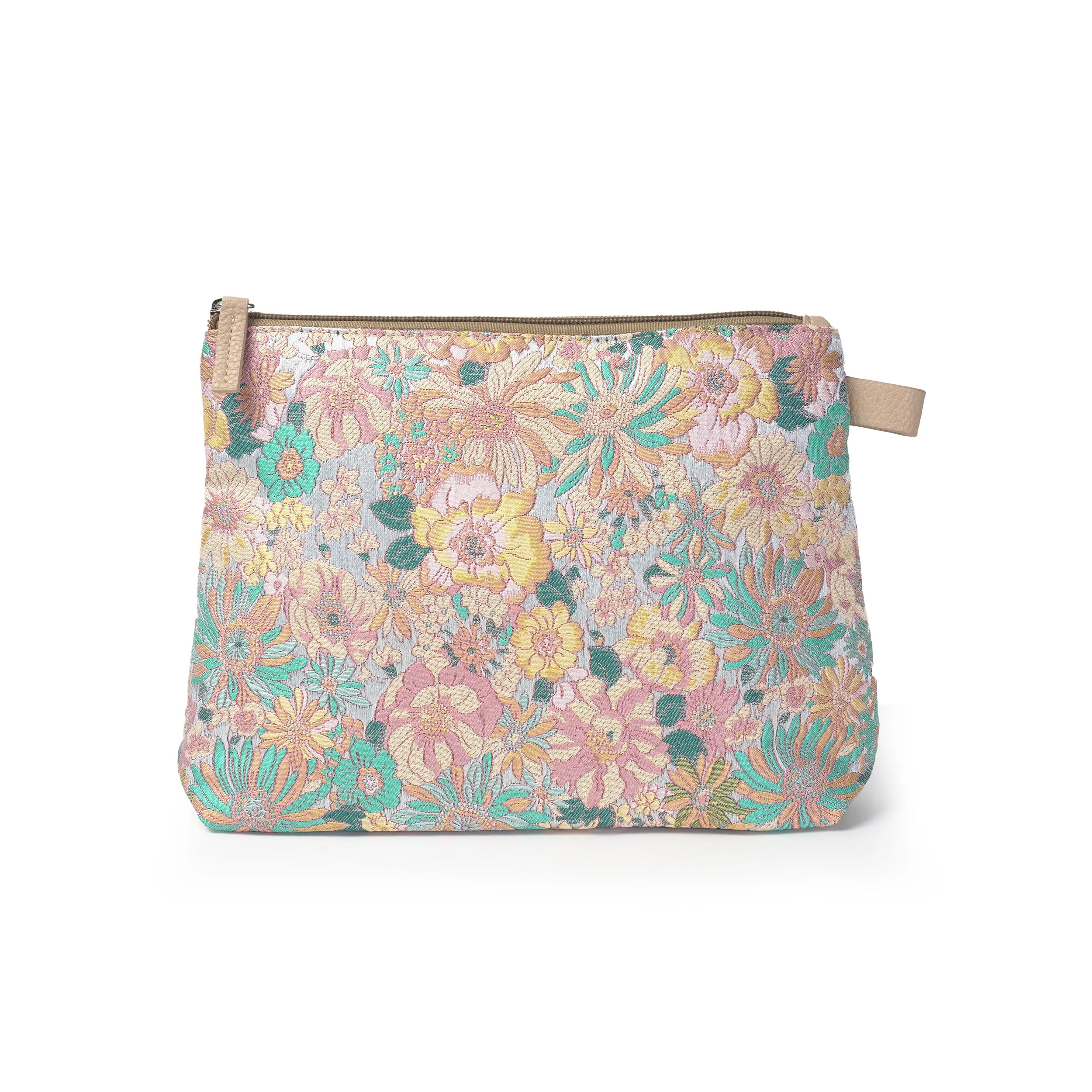 Cosmetic Bag | Pastel Pink Flower