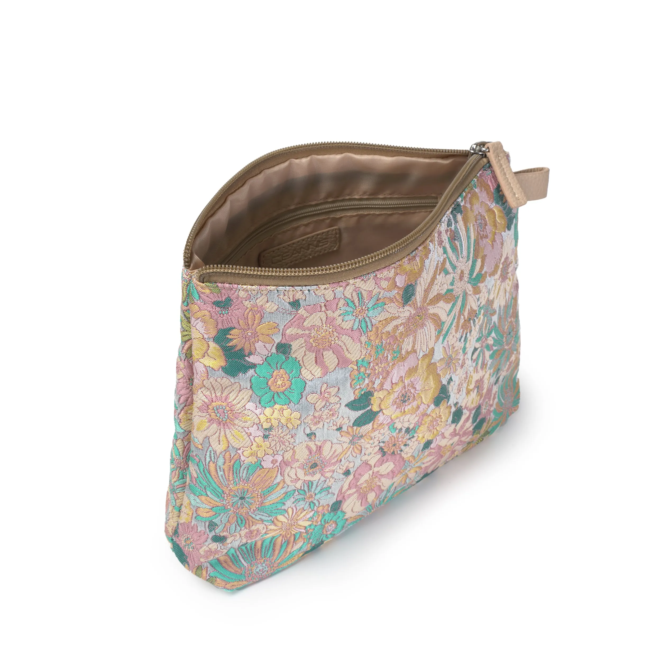 Cosmetic Bag | Pastel Pink Flower