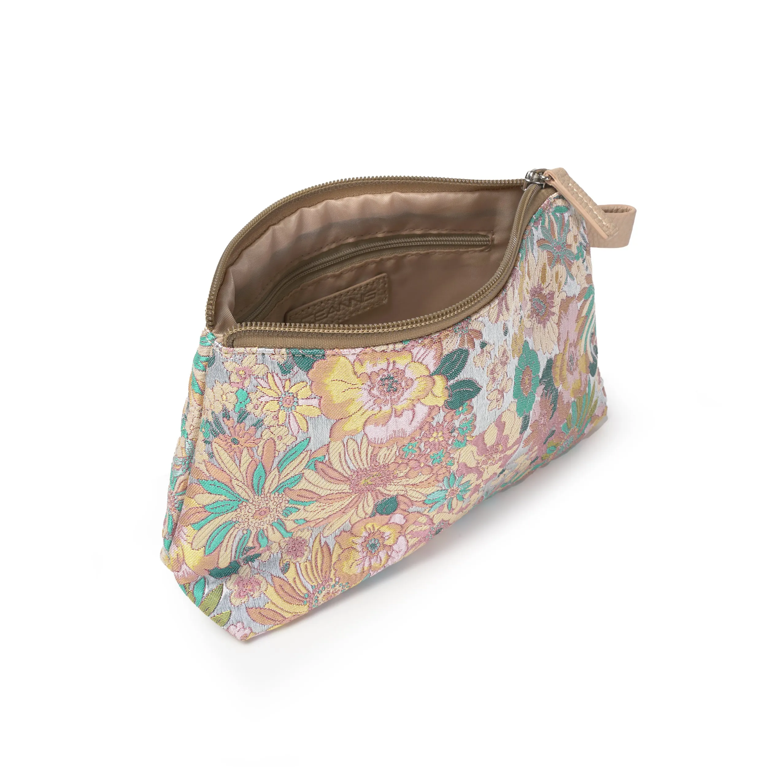 Cosmetic Bag | Pastel Pink Flower