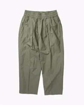 Cropped Trouser - Olive W