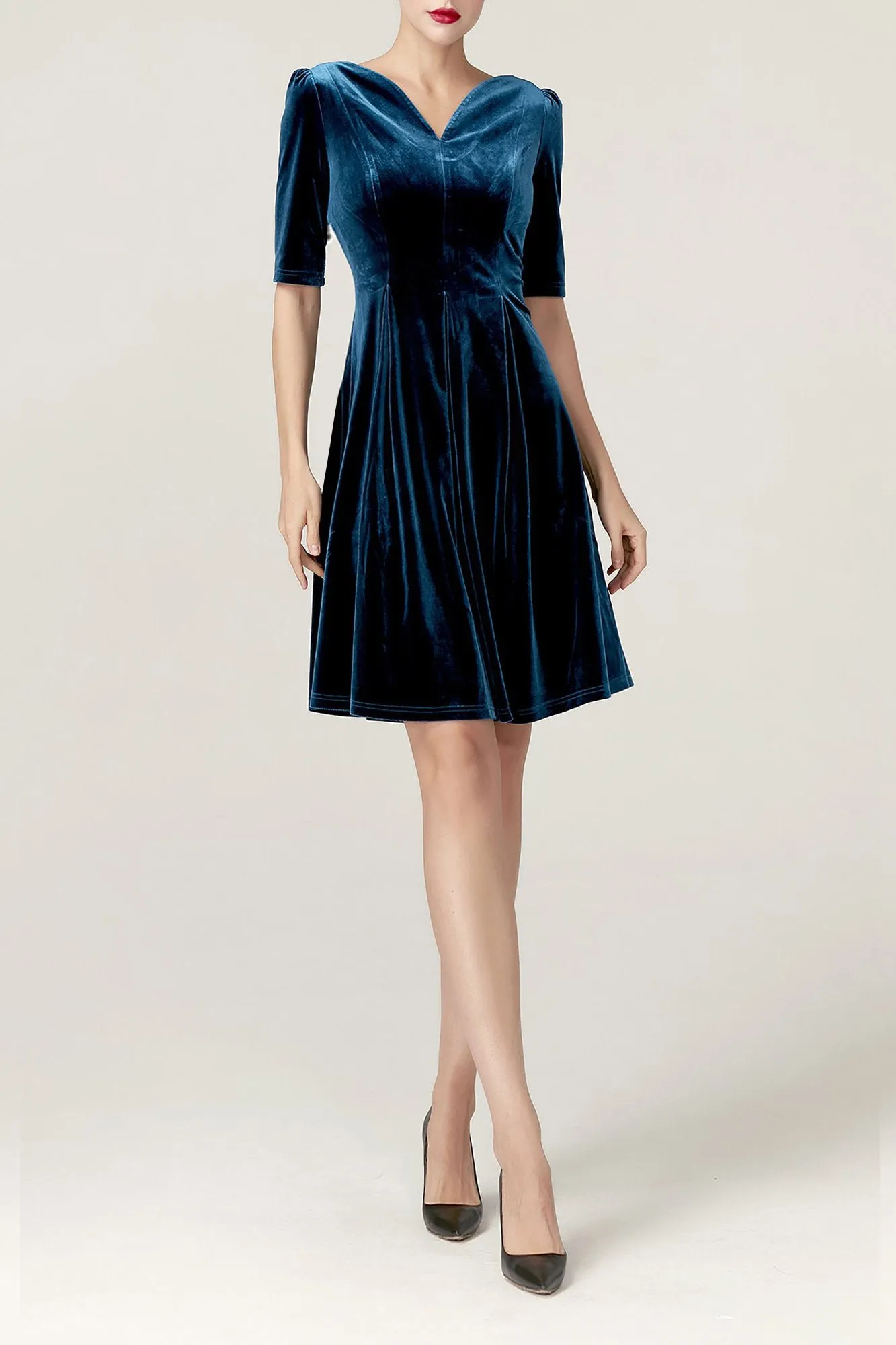 DL Sweetheart Emma Velvet Dress