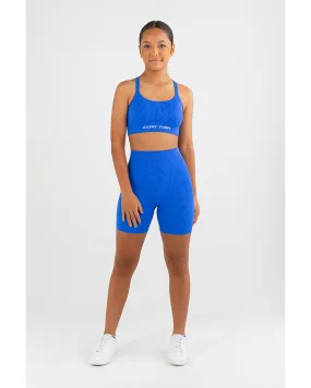 Every Wild Energy Seamless Short - Girls - Blueberry