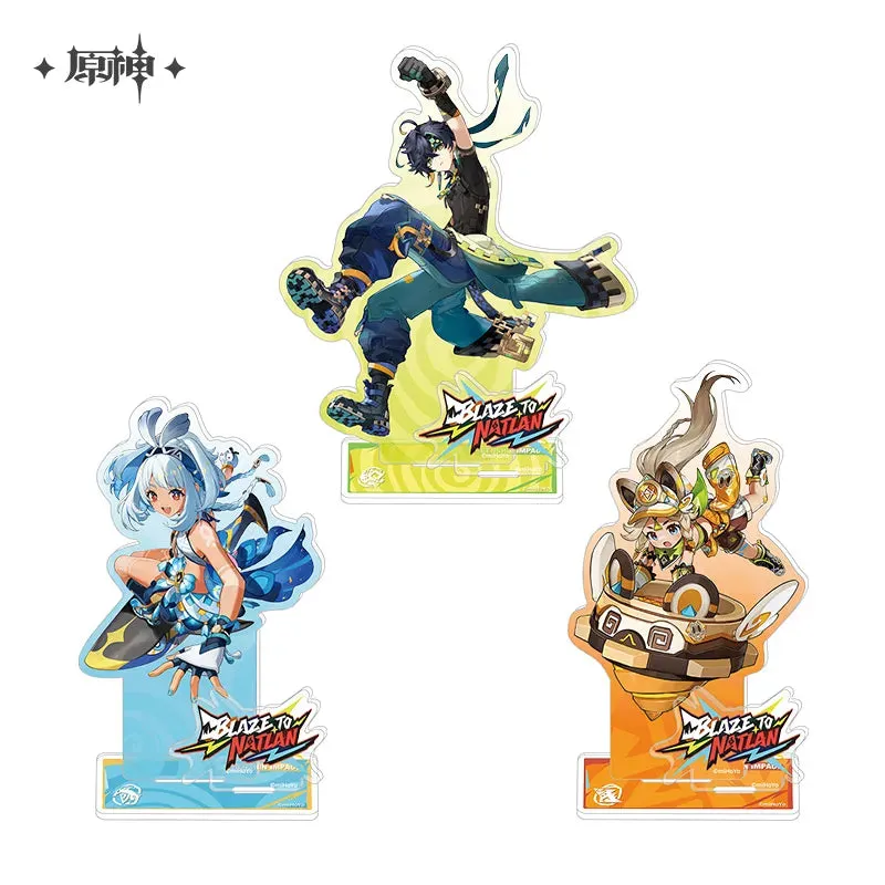 Genshin Impact - Blaze to Natlan Badge & Acrylic Stand miHoYo