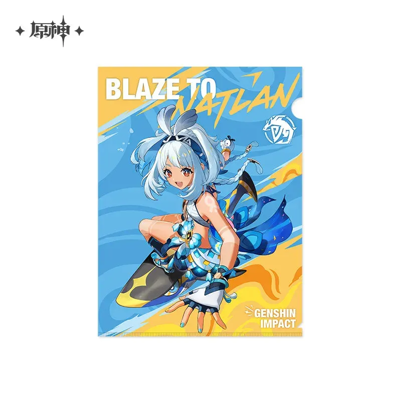 Genshin Impact - Blaze to Natlan Badge & Acrylic Stand miHoYo