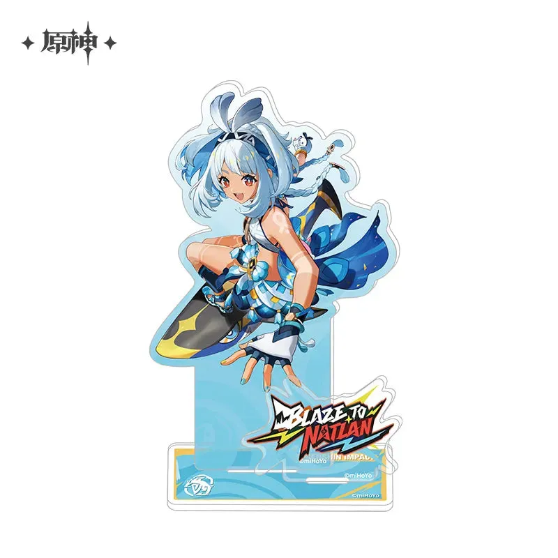 Genshin Impact - Blaze to Natlan Badge & Acrylic Stand miHoYo