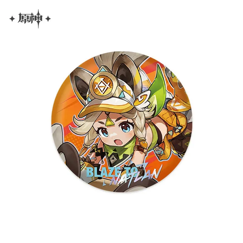 Genshin Impact - Blaze to Natlan Badge & Acrylic Stand miHoYo