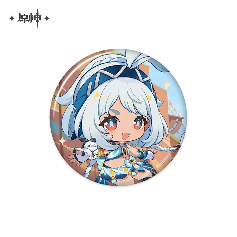 Genshin Impact - Blaze to Natlan Chibi Badge & Acrylic Stand miHoYo