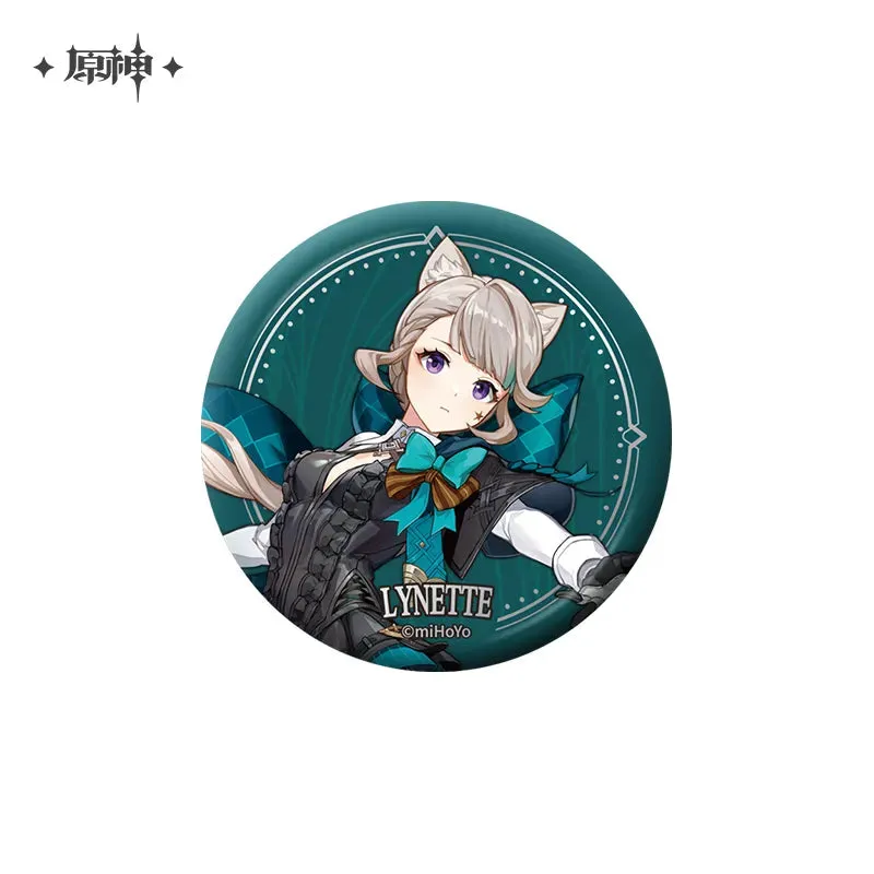 Genshin Impact - Fatui Character Badges miHoYo