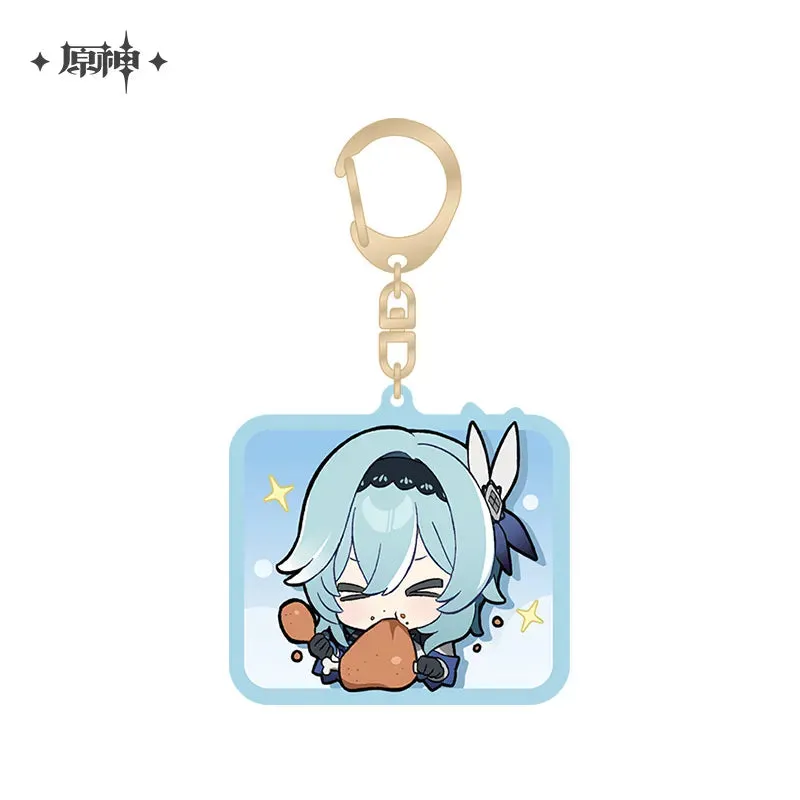 Genshin Impact - Mondstadt City Chibi Acrylic Keychain miHoYo