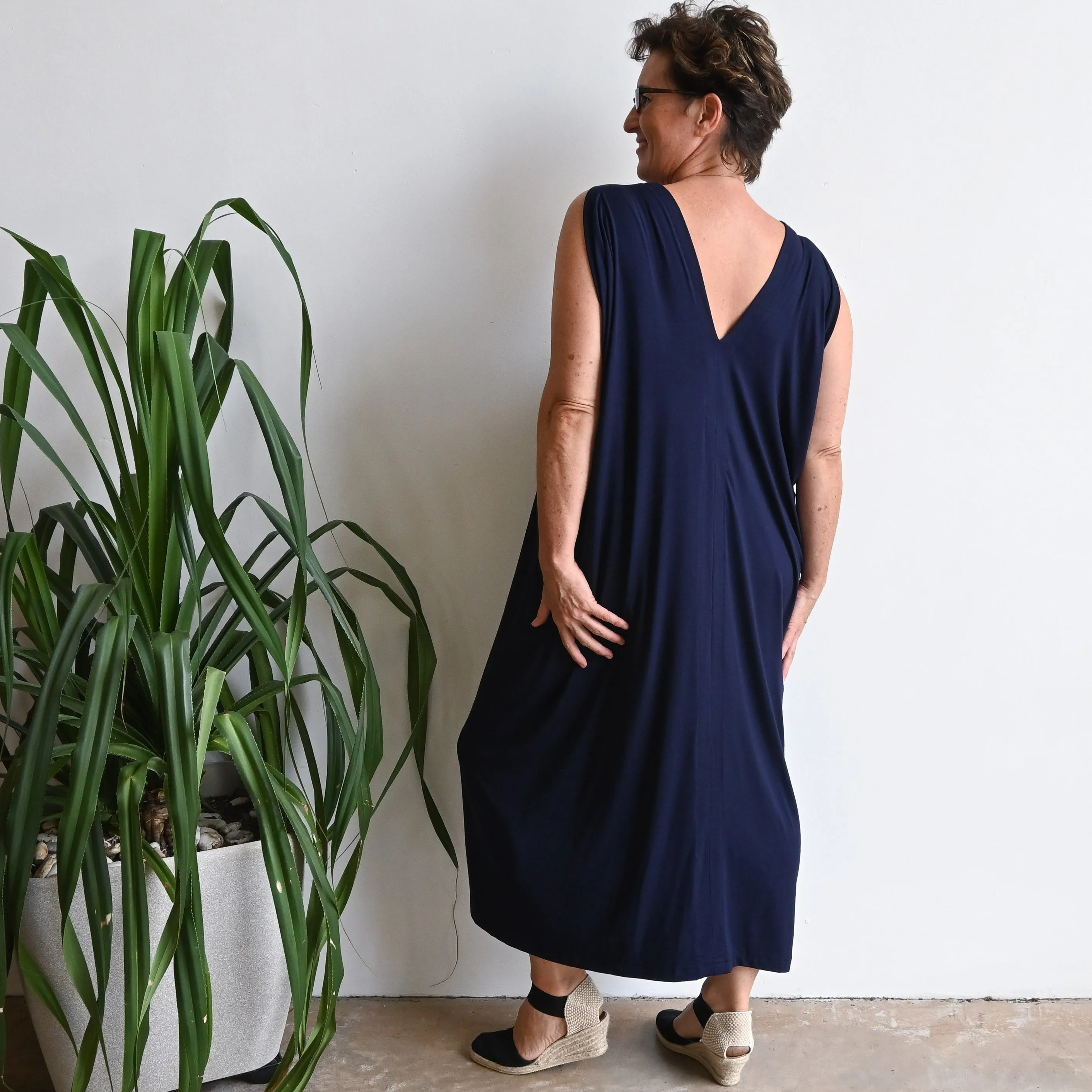 Goddess Kaftan Dress in Bamboo