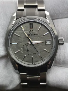 Grand Seiko Spring Drive Four Seasons Winter SBGA415 Grey Dial Automatic Men's Watch