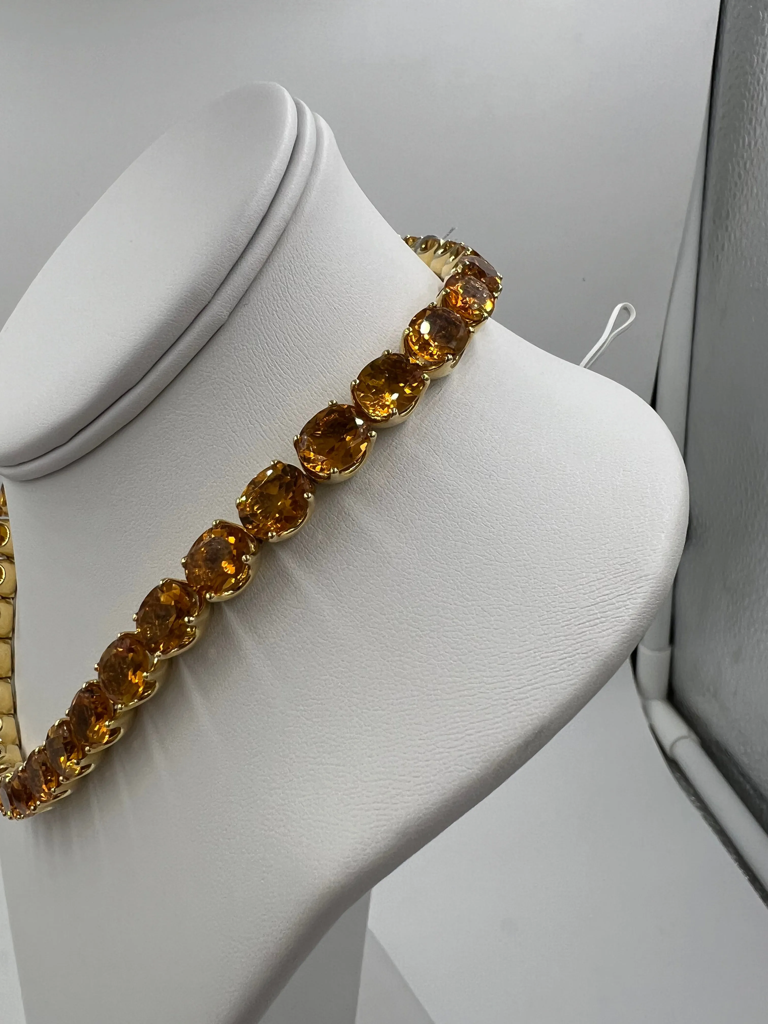 H. Stern Citrine Riviera Yellow Gold Necklace