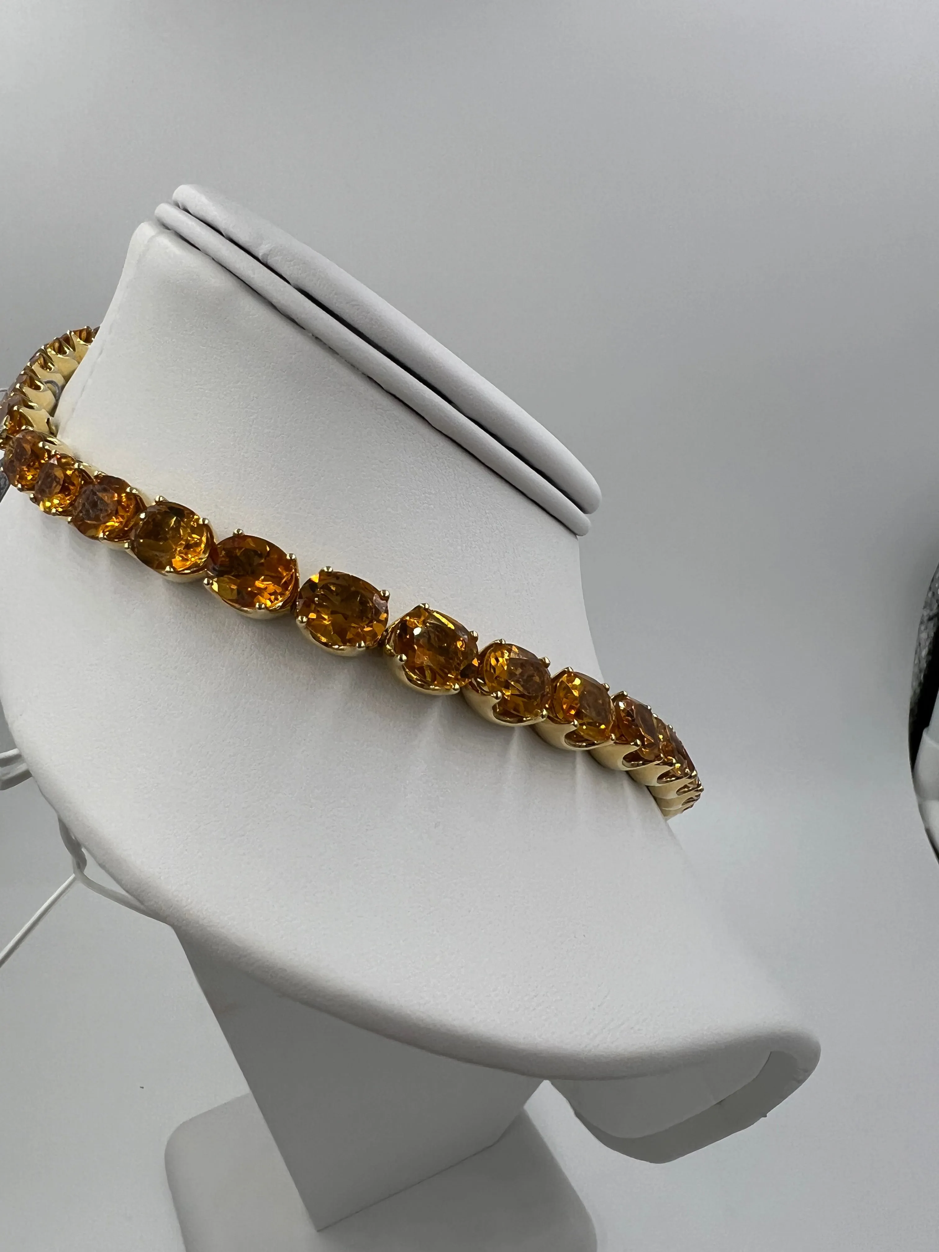 H. Stern Citrine Riviera Yellow Gold Necklace