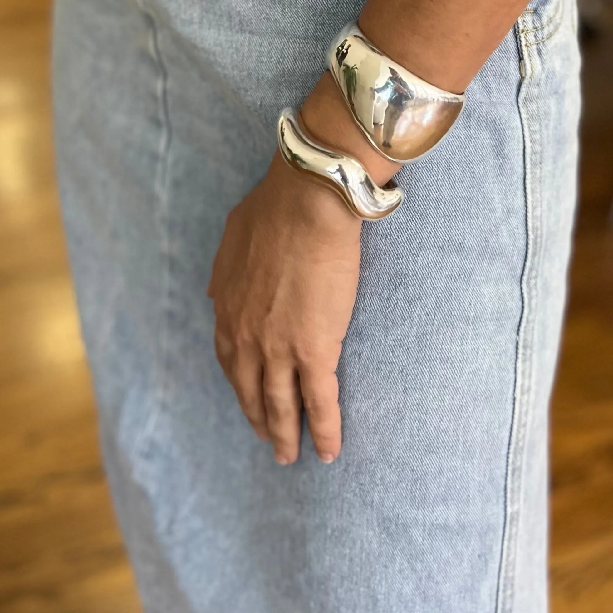 Jean Cuff   Large Astrid Cuff Set