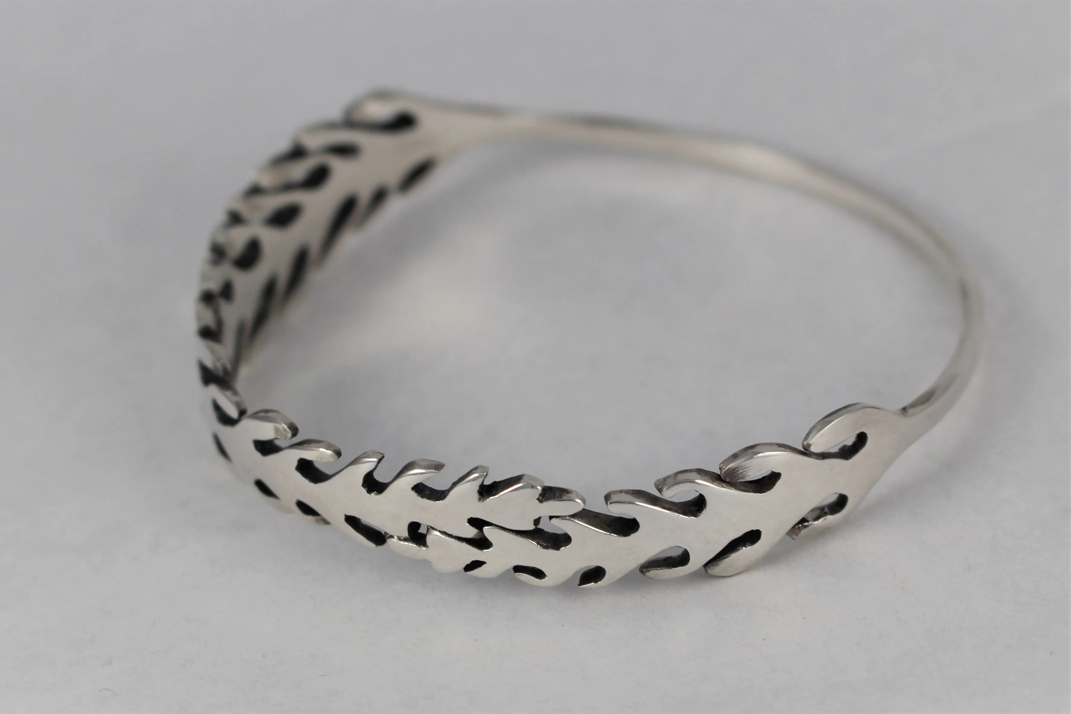 Leaf Wrap Bangle