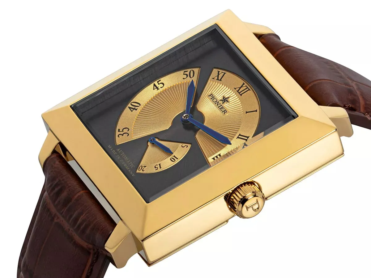 Louvre Pionier GM-517-3 | Gold | Made in Germany Watch