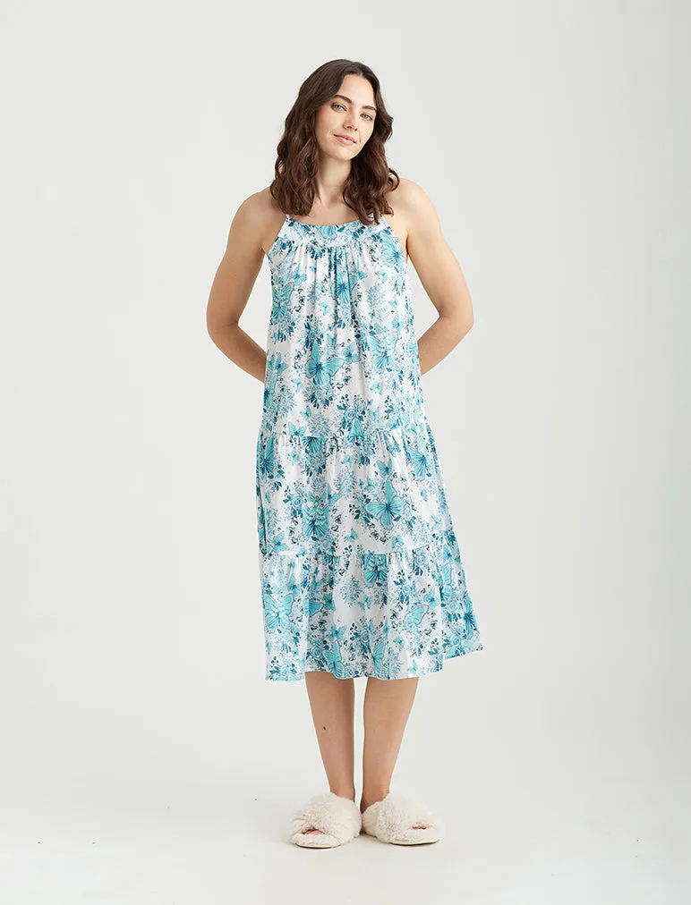 Megan Hess Butterfly Strappy Tiered Nightie