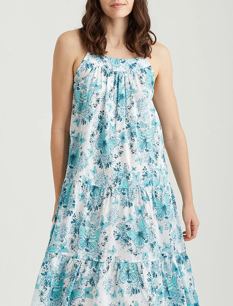 Megan Hess Butterfly Strappy Tiered Nightie