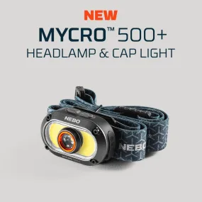 Mycro 500  Rechargeable Headlamp & Cap Light