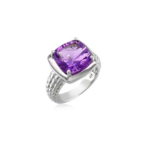 Pietra Collection Amethyst Ring