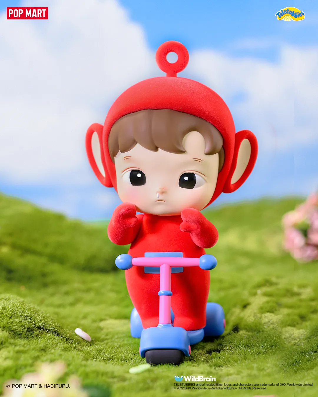 POP MART Hacipupu x Teletubbies Po Figurine