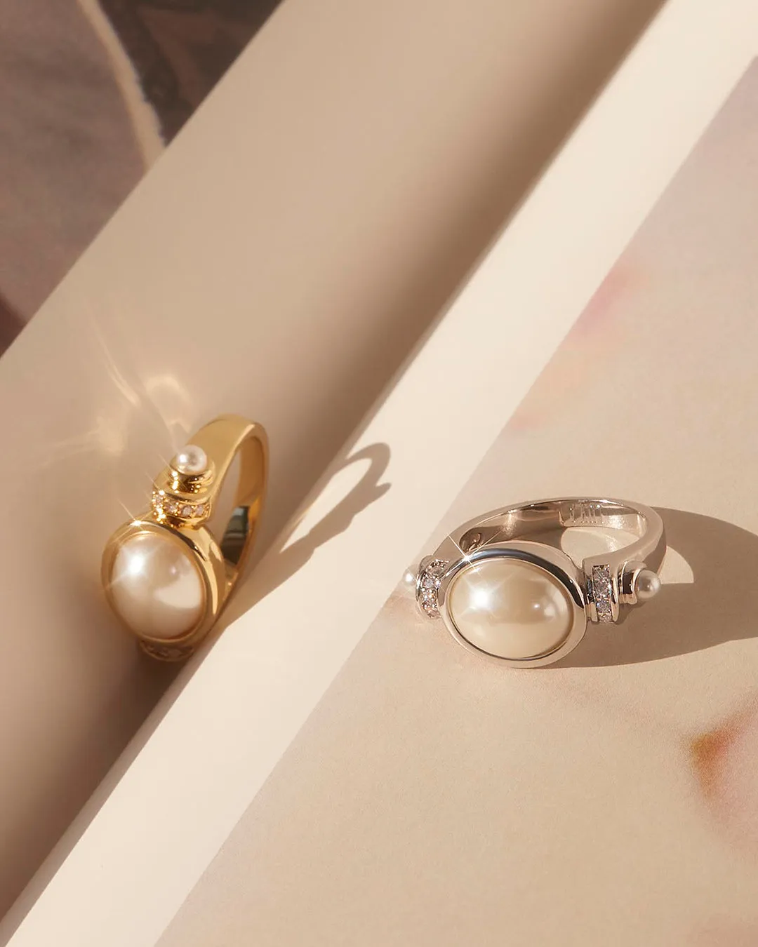 The Pearl Statement Ring