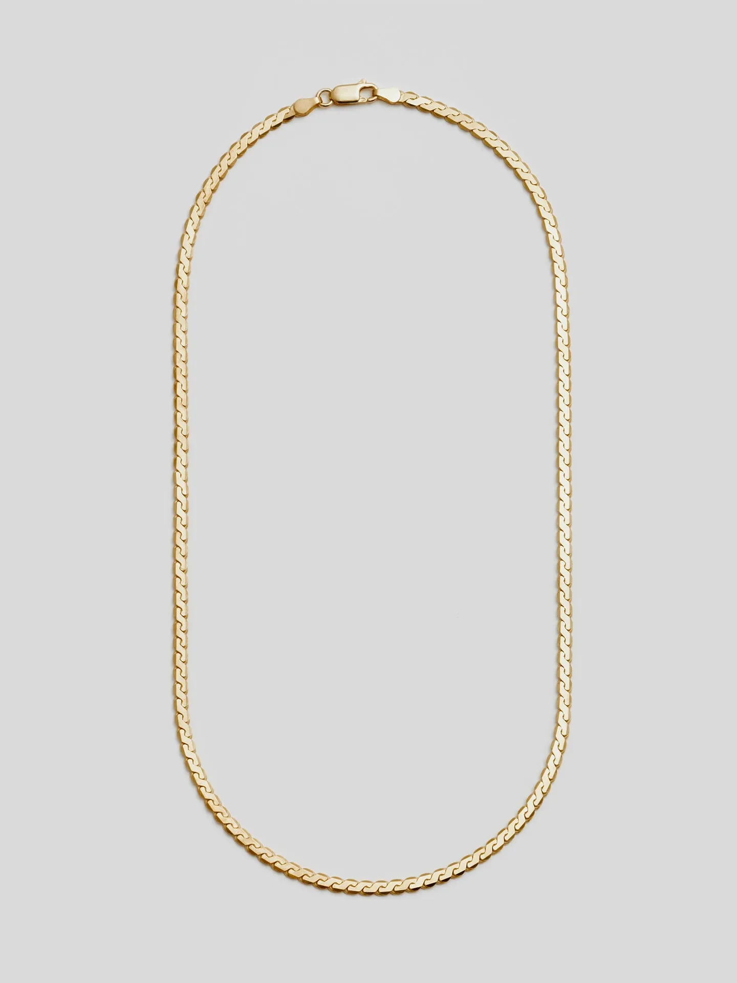 Vermeil Serpentine Chain